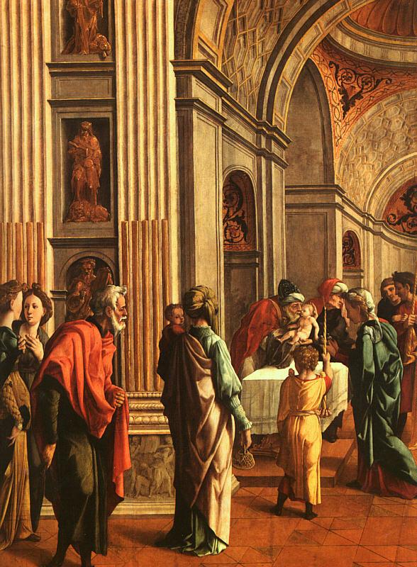 Jan van Scorel The Presentation in the Temple France oil painting art